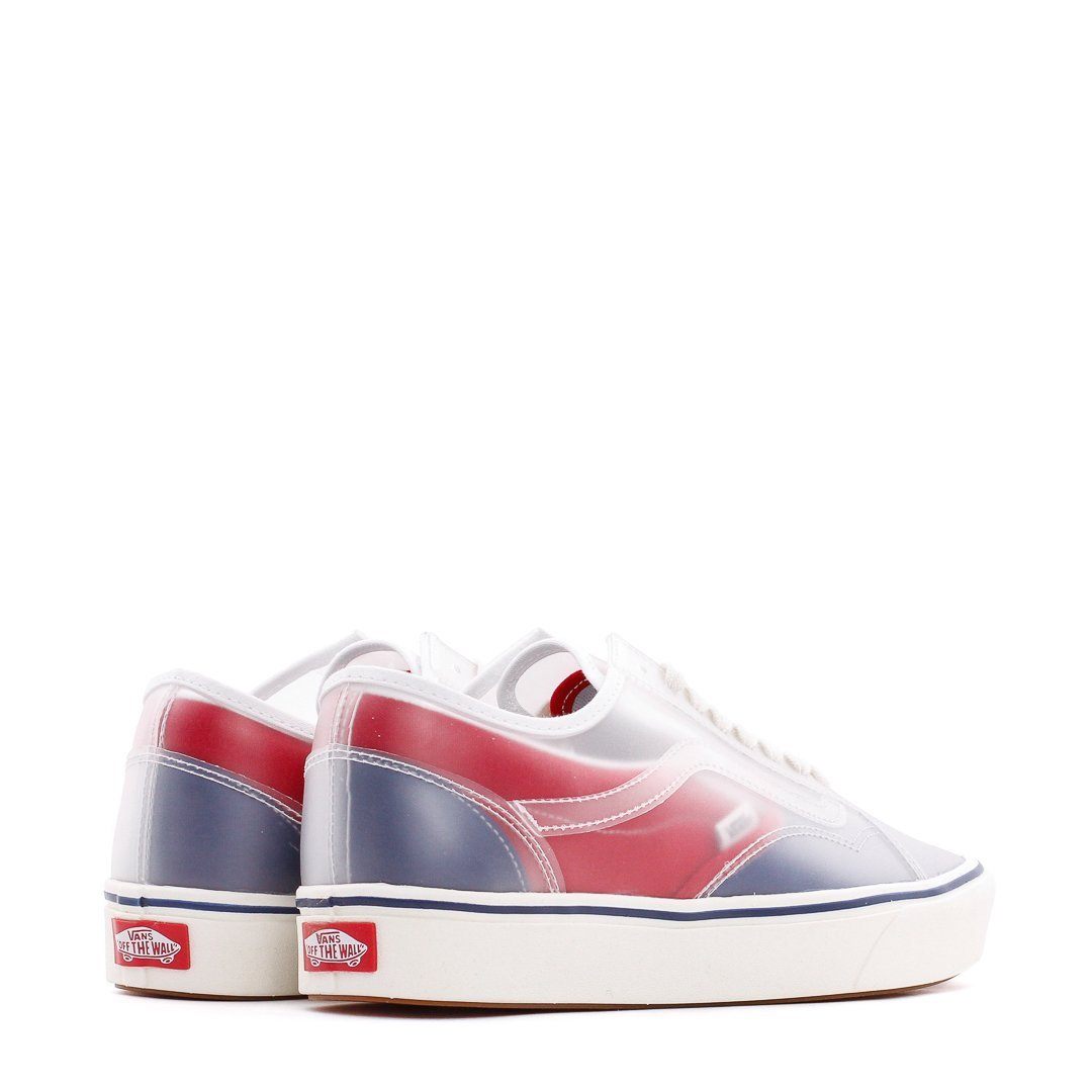 FOOTWEAR - Vans UA Comfycush Slip-Skool True Navy Red Men VN0A4P3EWYF
