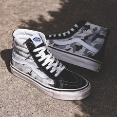 FOOTWEAR - Vans UA Sk8-Hi 38 DX Anaheim Factory Camo Grey Men VN0A38GFV7G