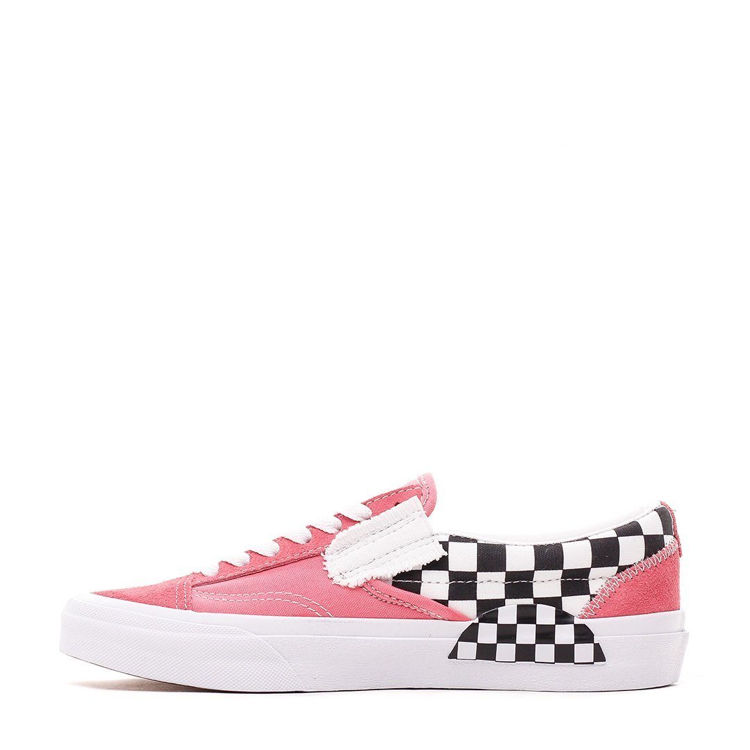 FOOTWEAR - Vans UA Slip-On CAP Checkerboard Pink Men VN0A3WM5VOX