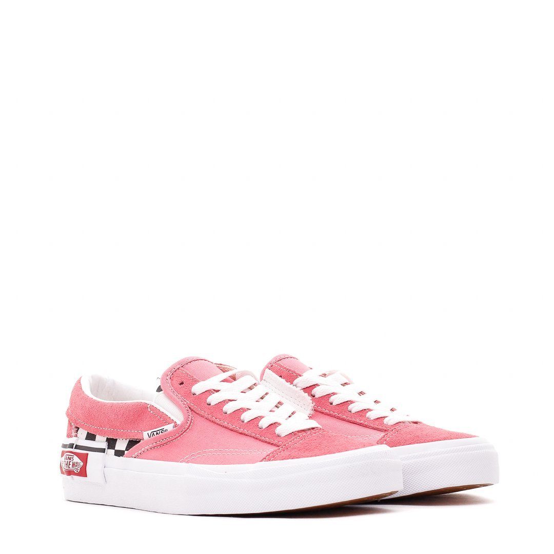 FOOTWEAR - Vans UA Slip-On CAP Checkerboard Pink Men VN0A3WM5VOX