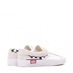 FOOTWEAR - Vans UA Slip-On CAP Checkerboard White Black Men VN0A3WM527I