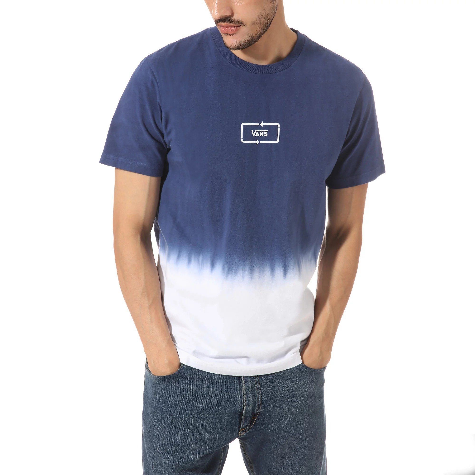 T-SHIRTS - Vans Vans2K Dip Dyed T-Shirt Sodalite Blue Men VN0A49SXRGJ