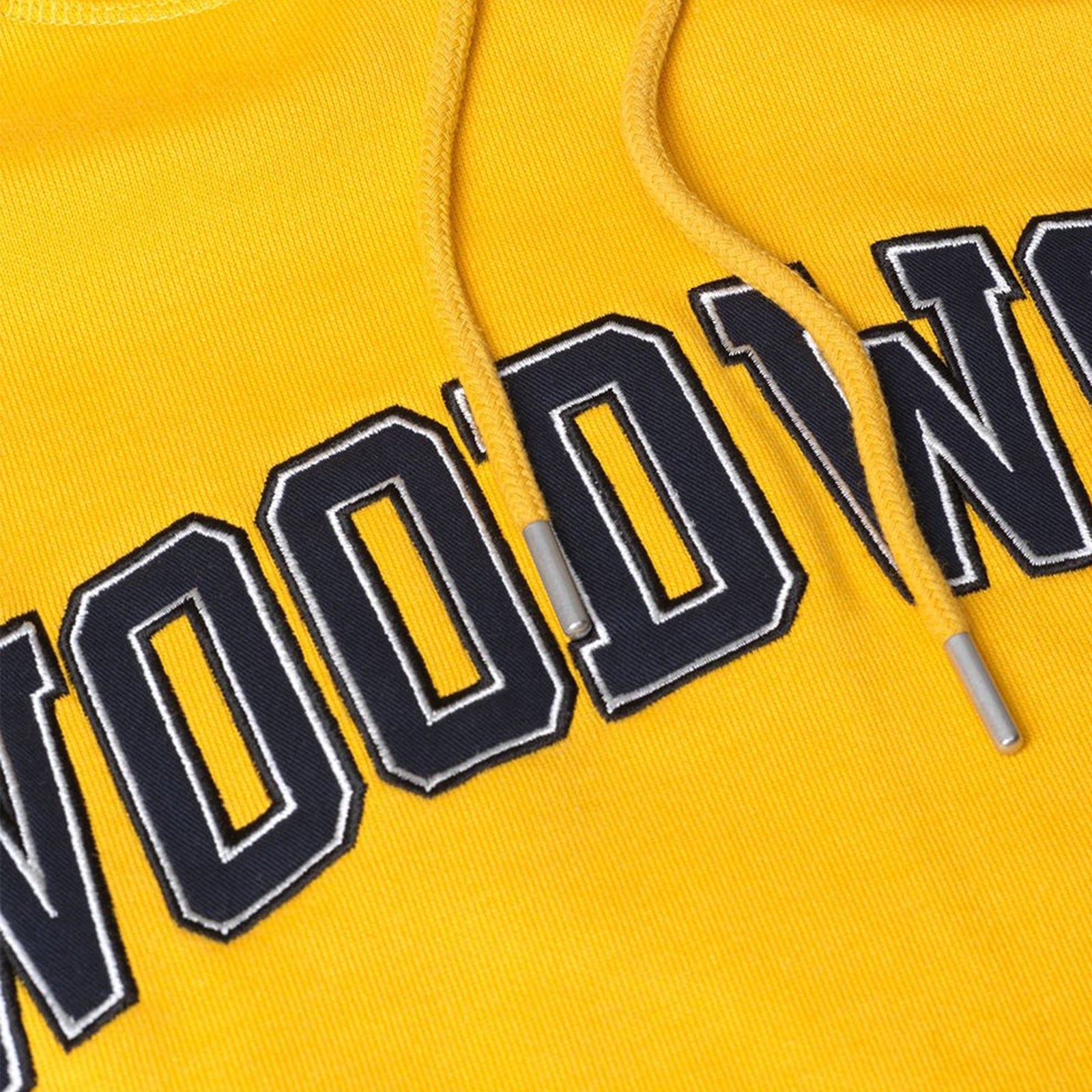 Wood Wood Men Fred IVY Hoodie Yellow - SWEATERS - Canada
