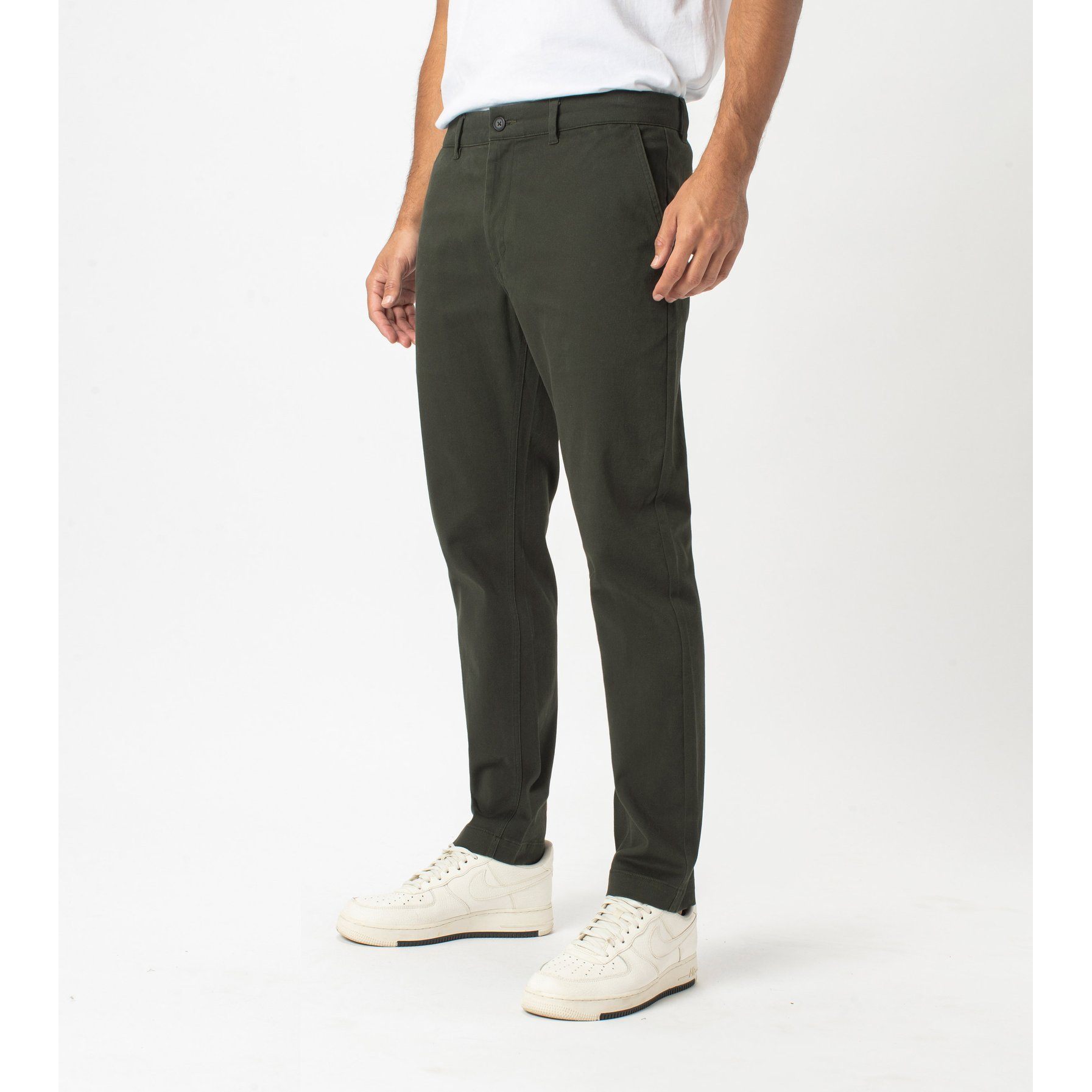BOTTOMS - Zanerobe Men Daucus Chino Dark Army 733-STA