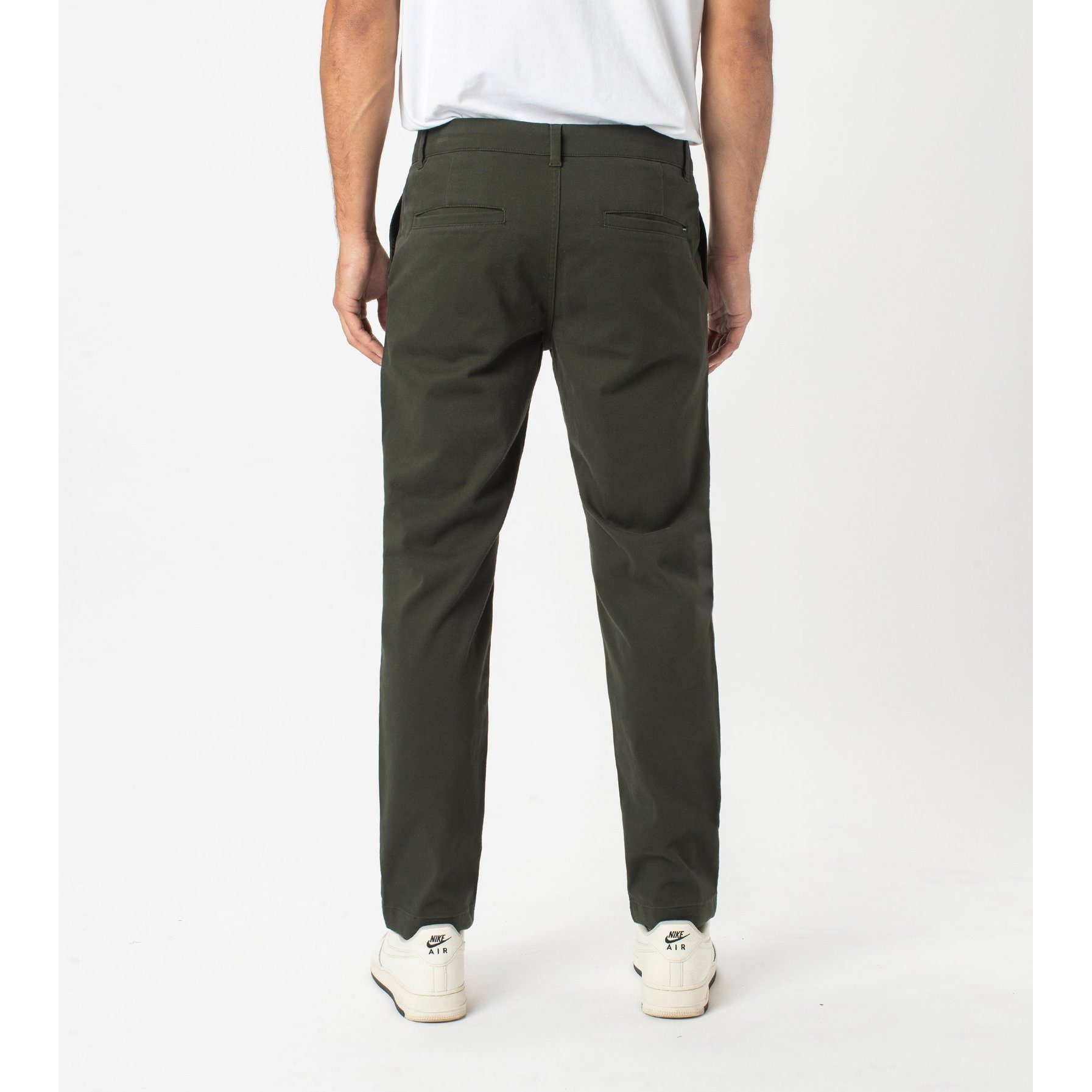 BOTTOMS - Zanerobe Men Daucus Chino Dark Army 733-STA