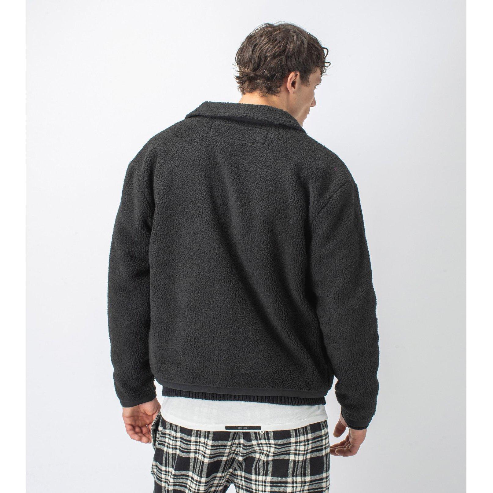 OUTERWEAR - Zanerobe Sherpa Liner Jacket Black Men 408-CON