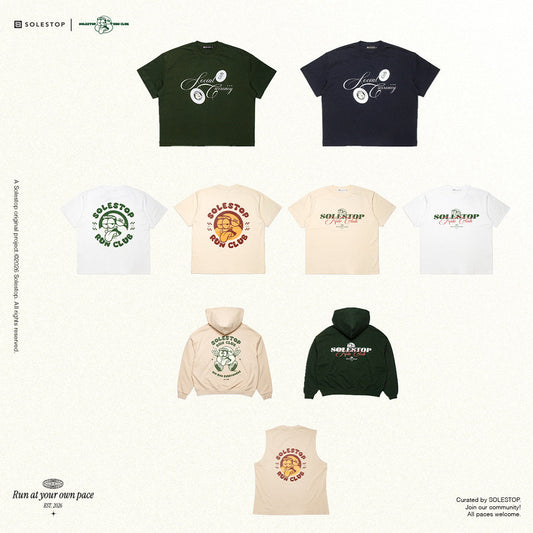 Introducing the First Solestop Run Club Apparel & Accessories Collection
