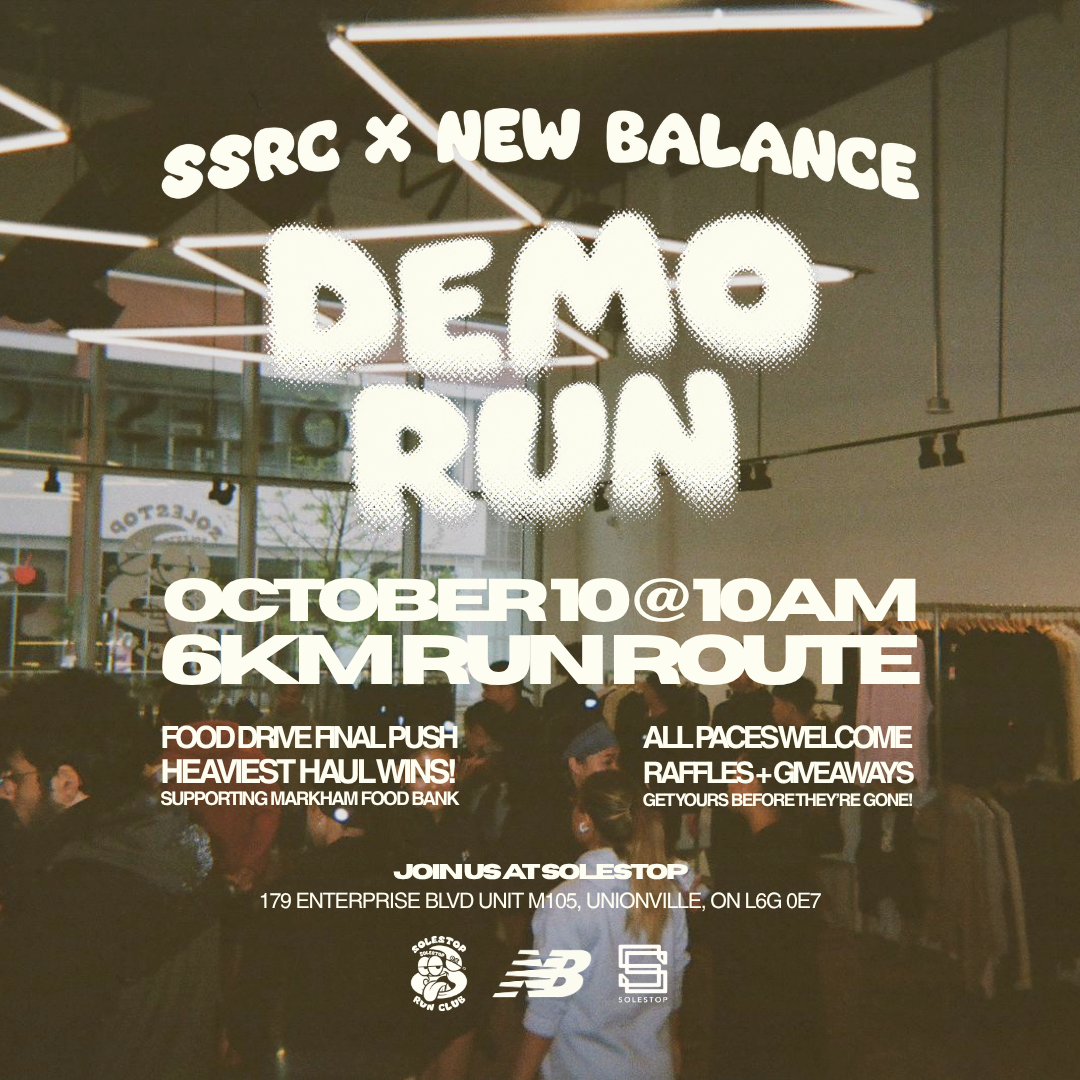 SSRC x New Balance 6KM Food Drive Demo Run