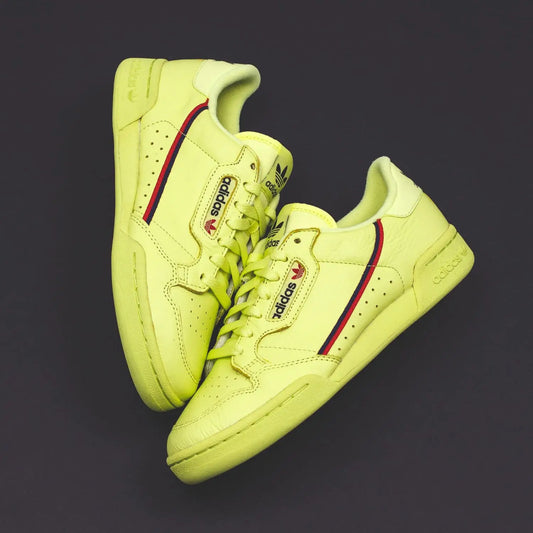 Adidas Originals Continental 80 Semi Frozen Yellow - (B41675)