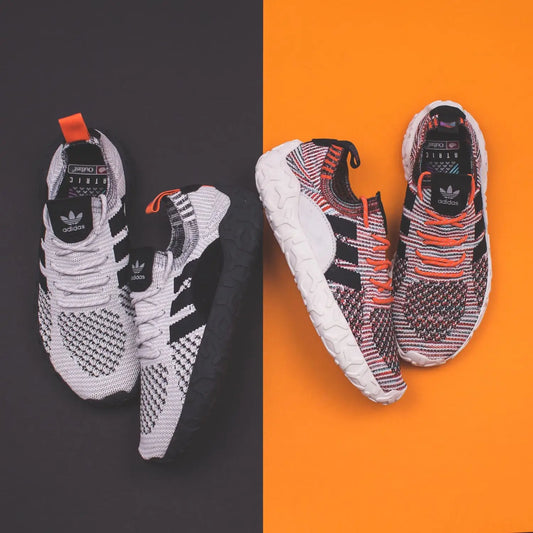Adidas Originals F/22 PK Primeknit Light Trace Orange Black/Grey Black Orange - (CQ3026/CQ3025)
