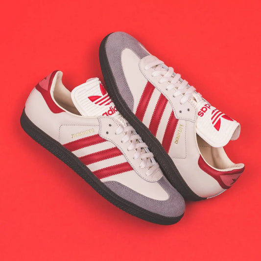 Adidas Originals Samba Classic OG Cream/White/Red/Grey Gum - (CQ2216)