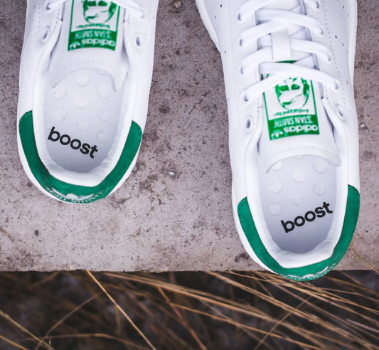 Adidas Originals Stan Smith BOOST in White/Green - BB0008
