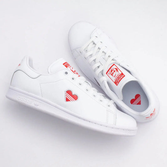 adidas Originals Stan Smith Women’s Valentine’s Day in Red/White - G27893