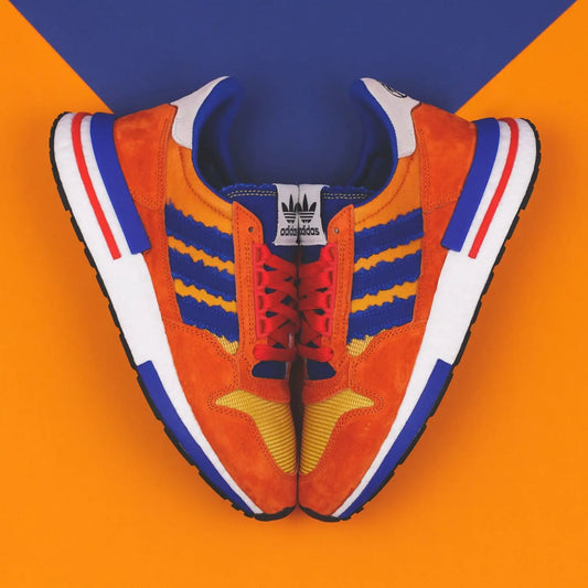 Adidas Originals x Dragon Ball Z Son Goku ZX 500 Restomod Boost Orange - (D97046)
