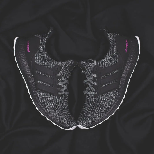 Adidas Running Ultra Boost 4.0 Black/Shock Pink Breast Cancer Awareness Men - (BC0247)