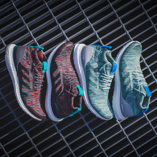 Adidas Running Ultra Boost Mid Grey/Red & Grey/Green - (G26843/G26844)