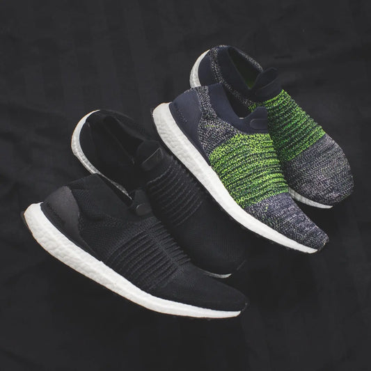 Adidas Running UltraBOOST Laceless Mid - Black (S80770) / Navy(S80771)