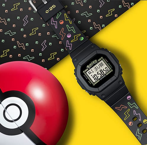 Baby-G x Pokemon 25th Anniversary Pikachu