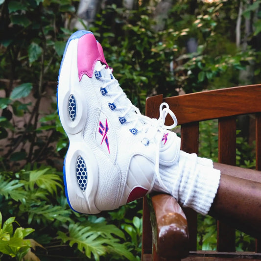 Eric Emanuel x Reebok Question Mid: Pink Toe