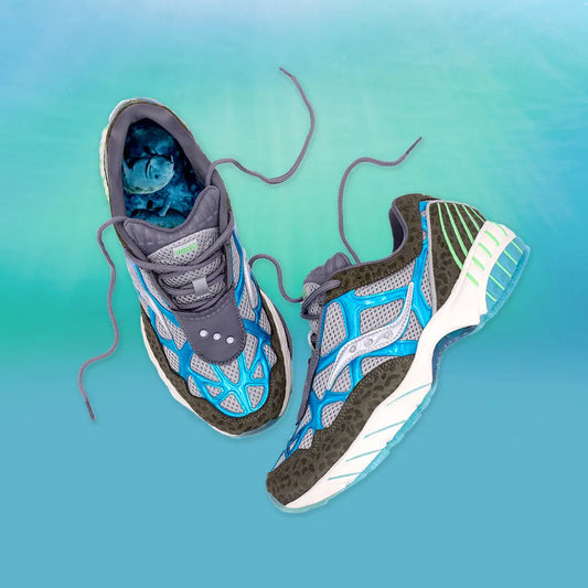 Fresh Rags x Saucony Grid Web Manatee⁣ - S70598-1