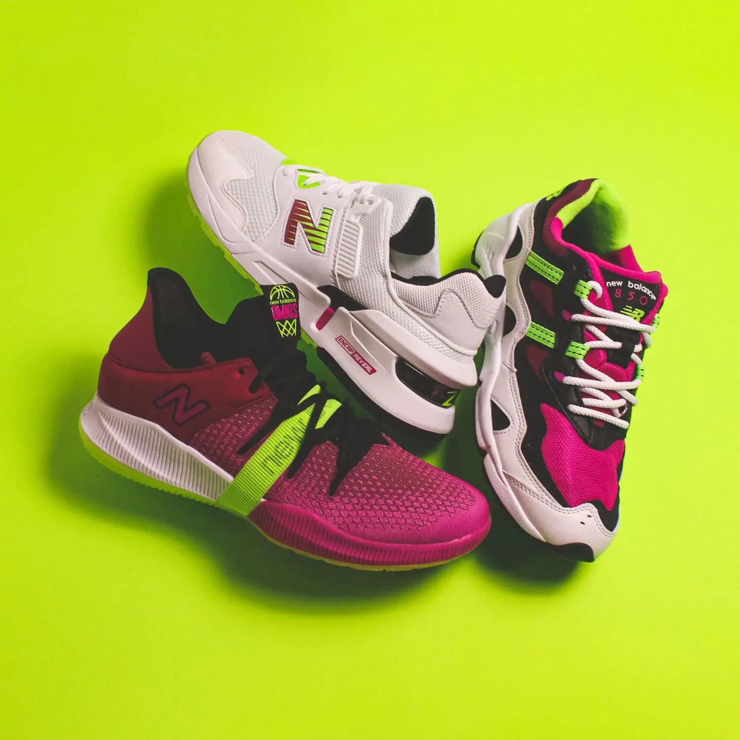 New Balance Basketball The "Berry Lime" Collection