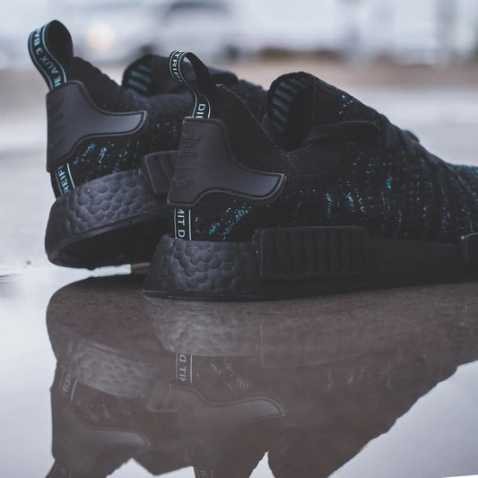Parley for the Oceans x adidas Originals NMD STLT PK in Core Black - (AQ0943)