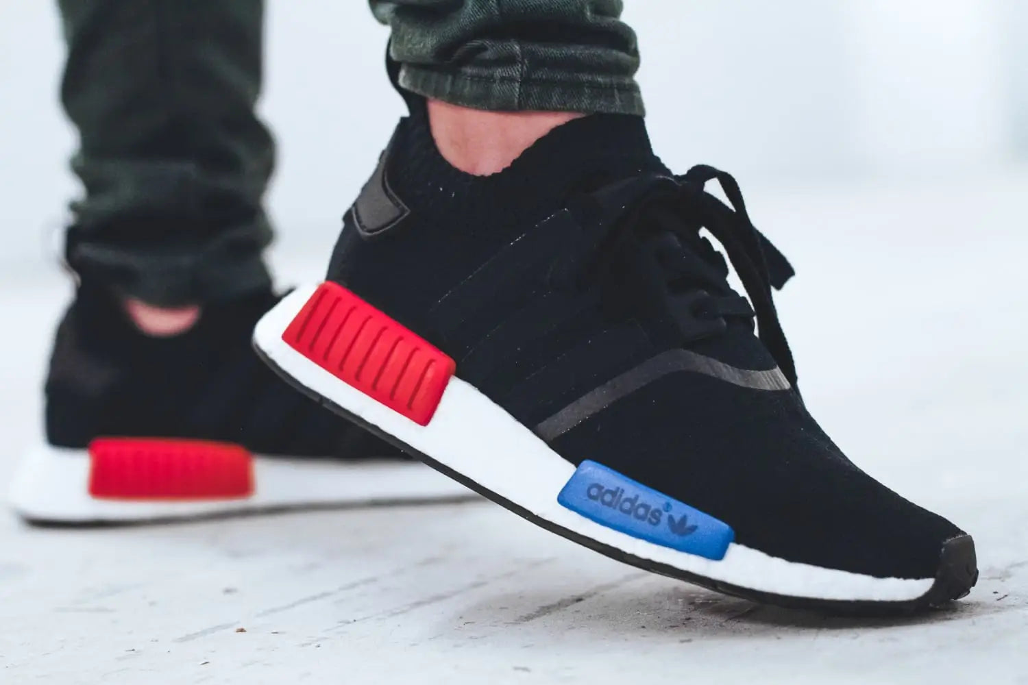 adidas gazelle silver green womens ADIDAS BOOST NMD R1 ORIGINAL USA IMPORTED (Original USA Imported) – Lunda  Bazar Online main image 1