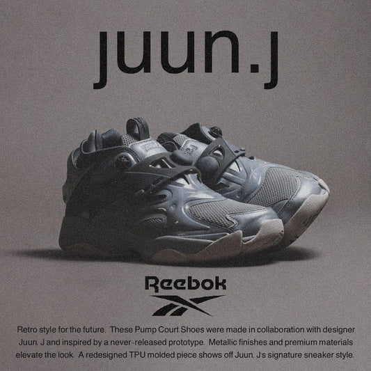 Reebok x Juun.J: Pump Court + Apparel