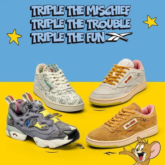Reebok x Warner Bros Tom & Jerry Collaboration