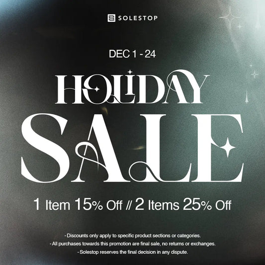 Solestop | 2025 Holiday Sale on Dec 1st to 24th