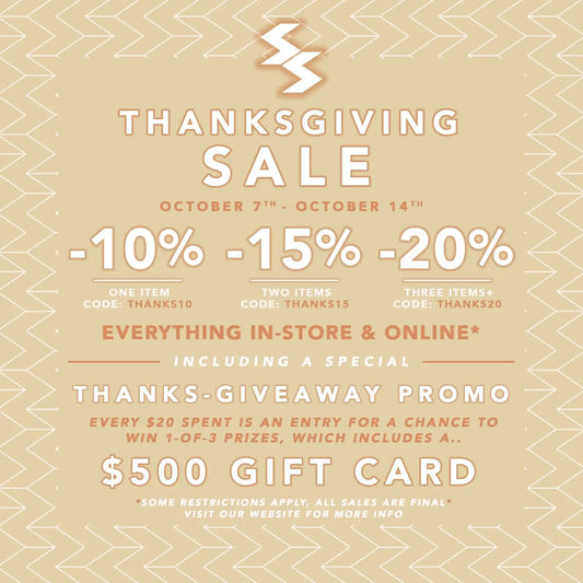 Solestop’s 2019 Thanksgiving Sale & Giveaway