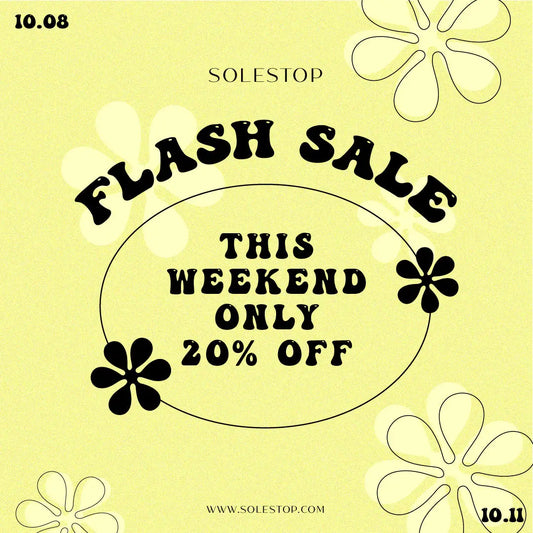 Solestop’s Long Weekend Flash Sale: Oct 8-11