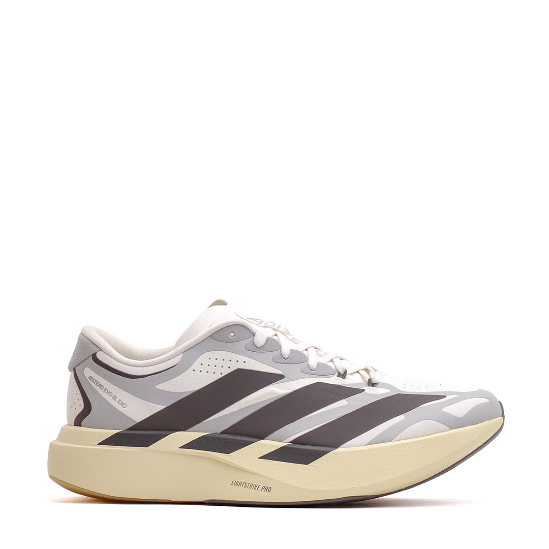 Adidas Men Adizero EVO SL EXO White Utility Black Grey KJ0430