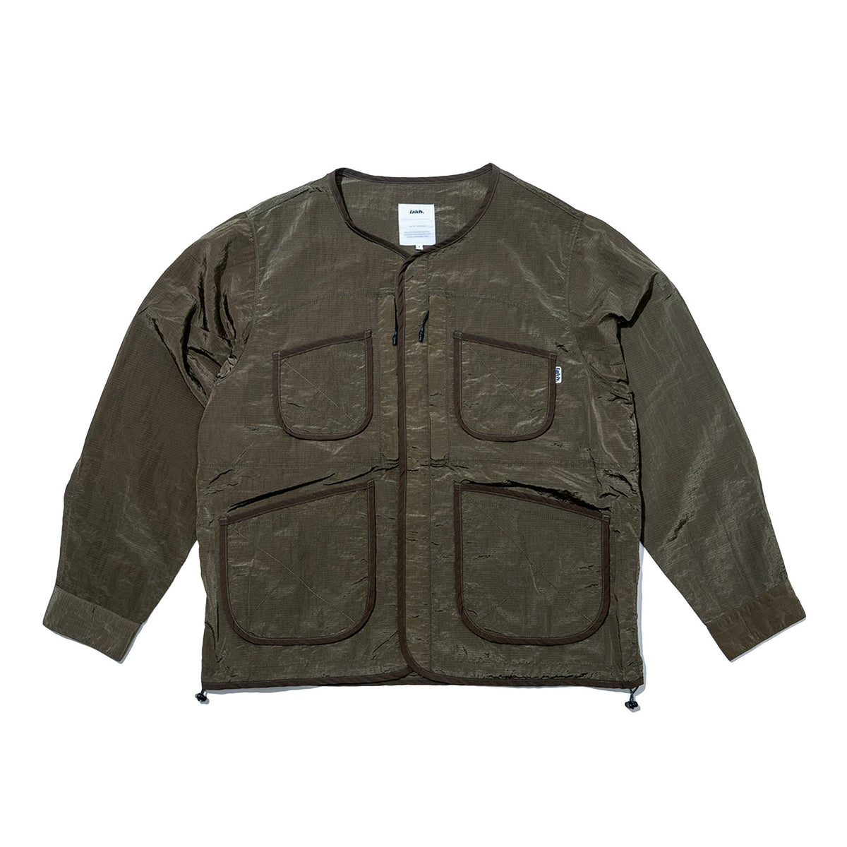 Lakh Transparent Ripstop Inner Jacket Army Green