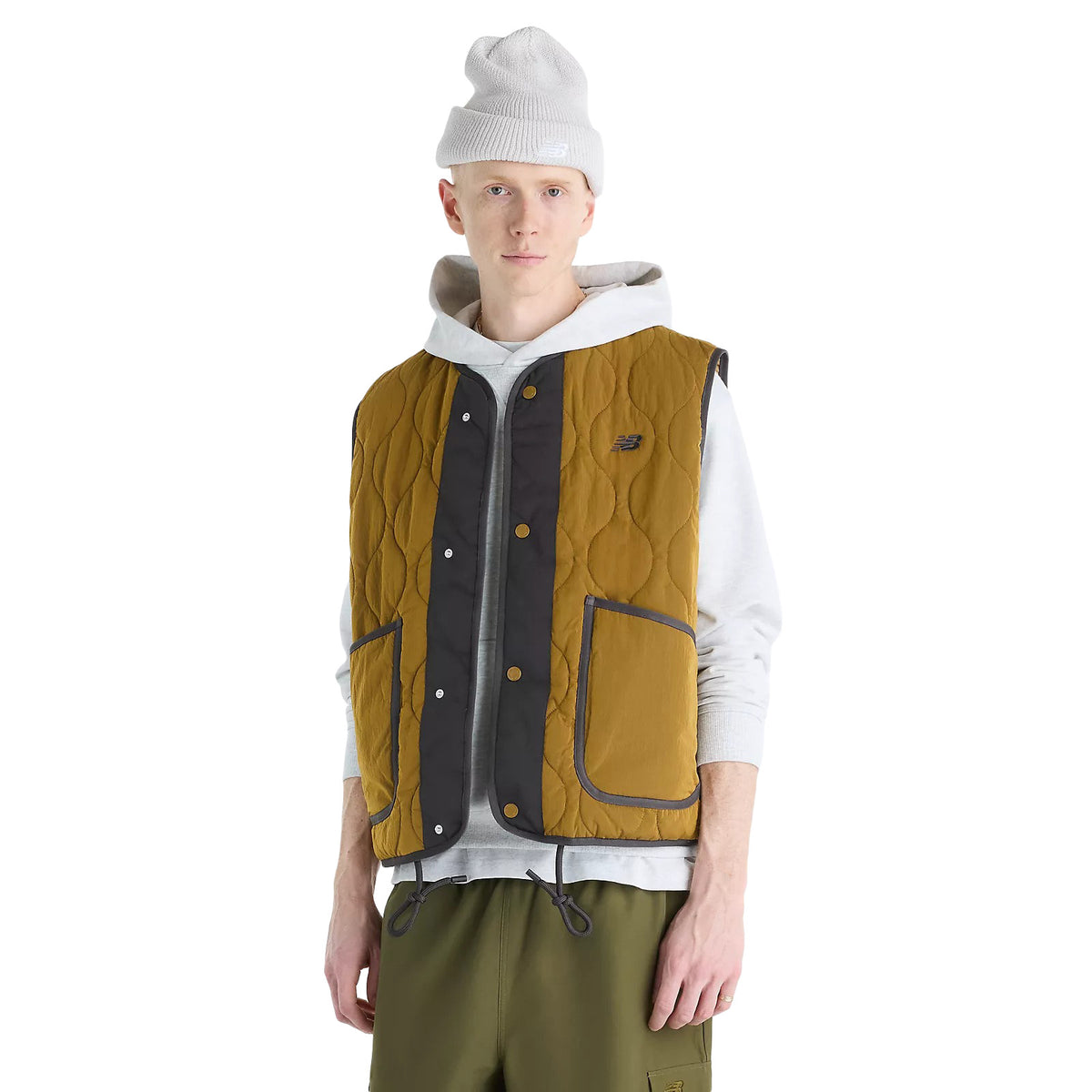 New Balance Quilted Vest Bark
