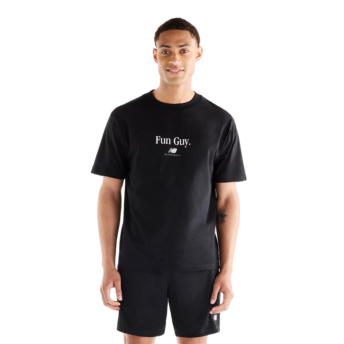 New Balance Men Fun Guy T-Shirt Black