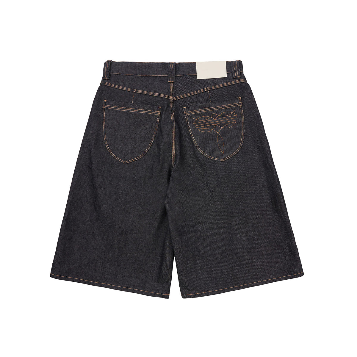 SCRT Selvedge Wide Shorts Indigo