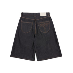 SCRT Selvedge Wide Shorts Indigo