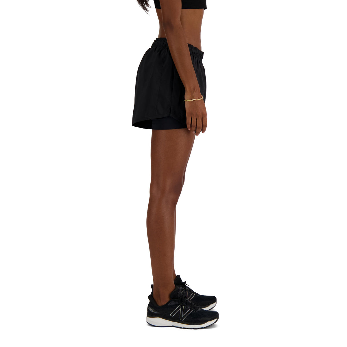New Balance Women Sport Essential 2-in-1 Short 3" Black