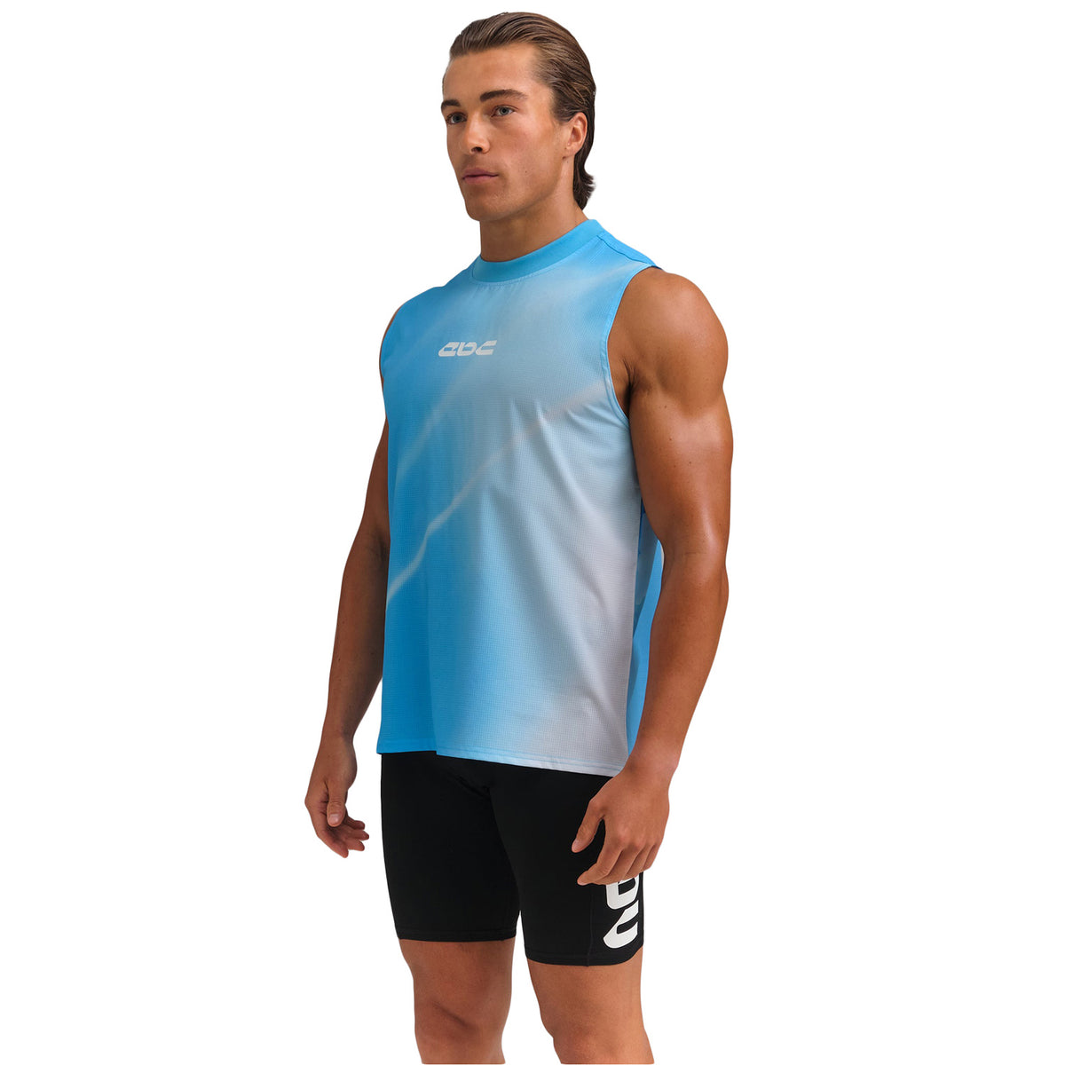 Everyday Better Club Performance Tank Open Sky