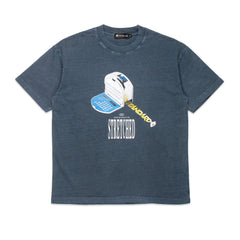 Solestop Stretched Loose fit Tee Faded Blue