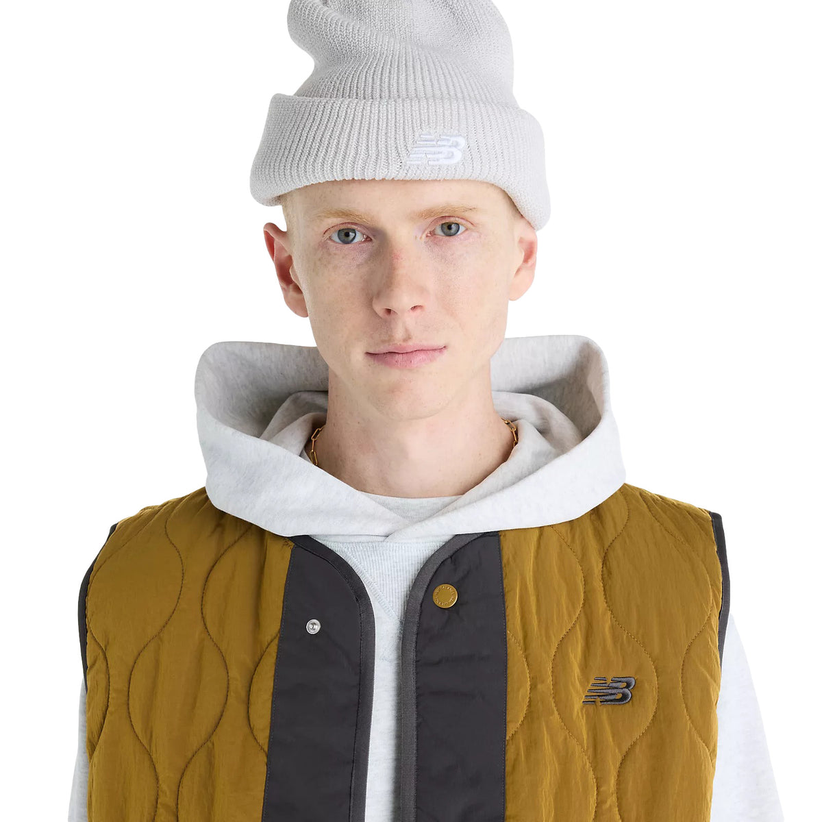New Balance Quilted Vest Bark