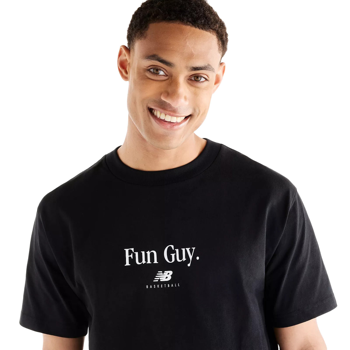 New Balance Men Fun Guy T-Shirt Black