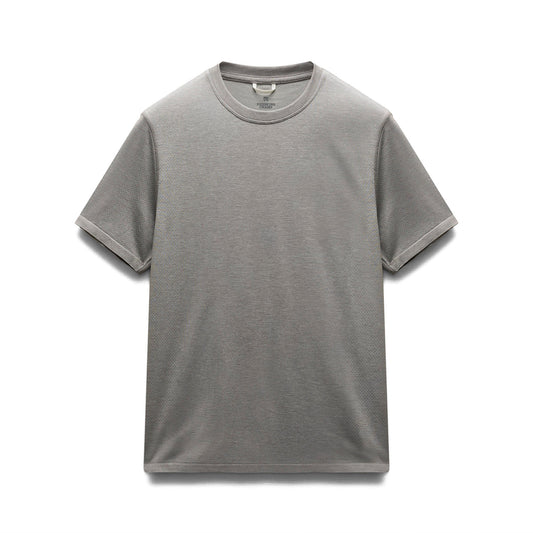 Reigning Champ Engineered Mesh Zone T-Shirt Light Grey