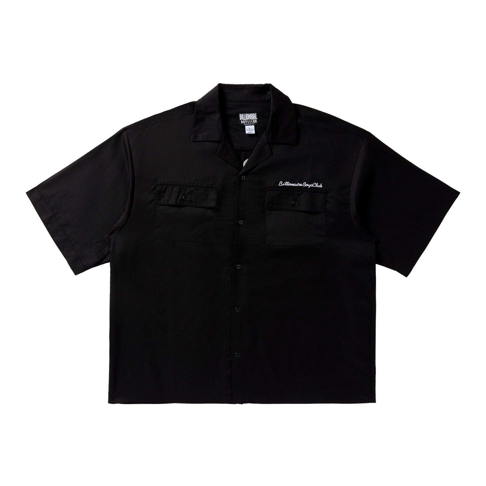Billionaire Boys Club BB Tip Top SS Woven Black