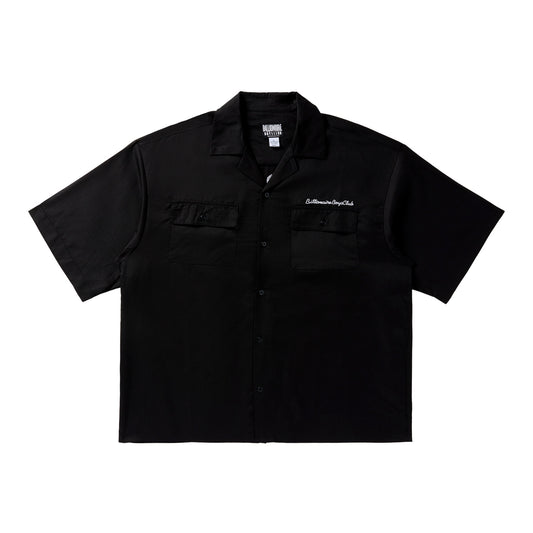 Billionaire Boys Club BB Tip Top SS Woven Black