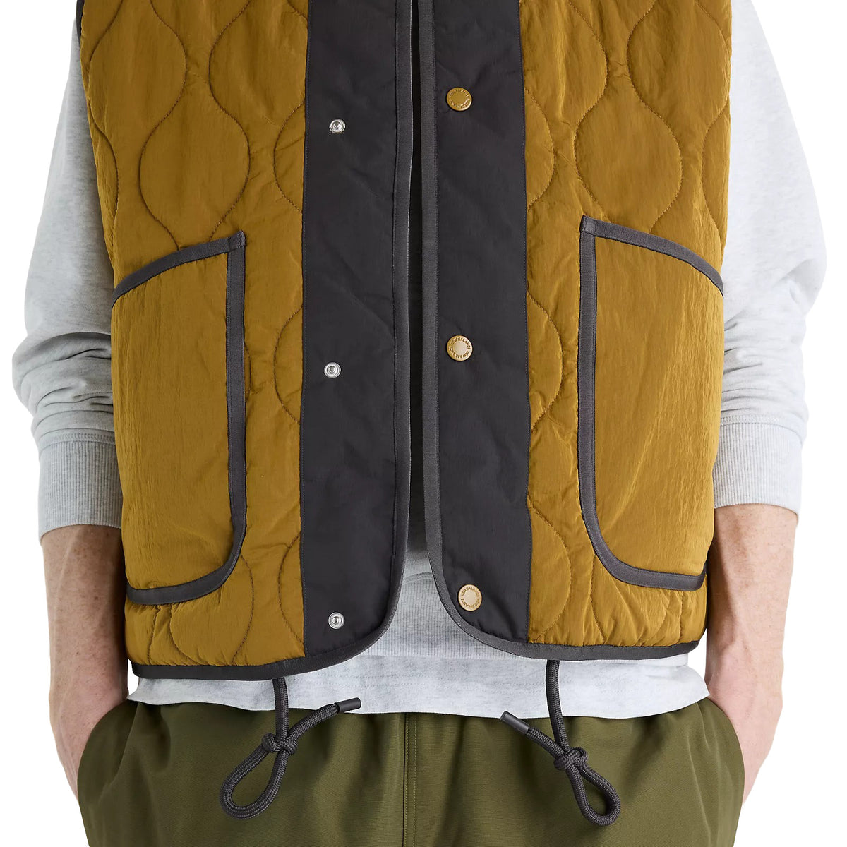 New Balance Quilted Vest Bark