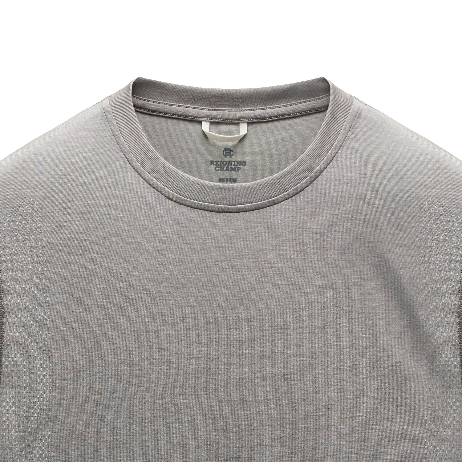 Reigning Champ Engineered Mesh Zone T-Shirt Light Grey Secondary image