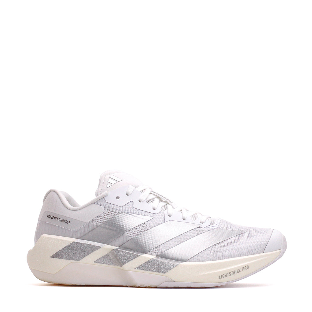 Adidas Women ADIZERO Dropset Pro White Silver Metallic KK1555