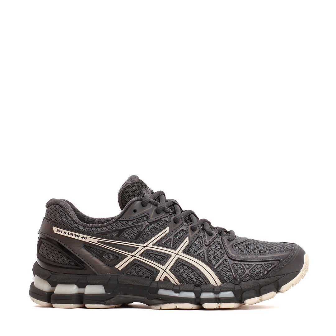 Asics Unisex Gel-Kayano 20 Obsidian Grey Oatmeal 1203A388-027 Main image